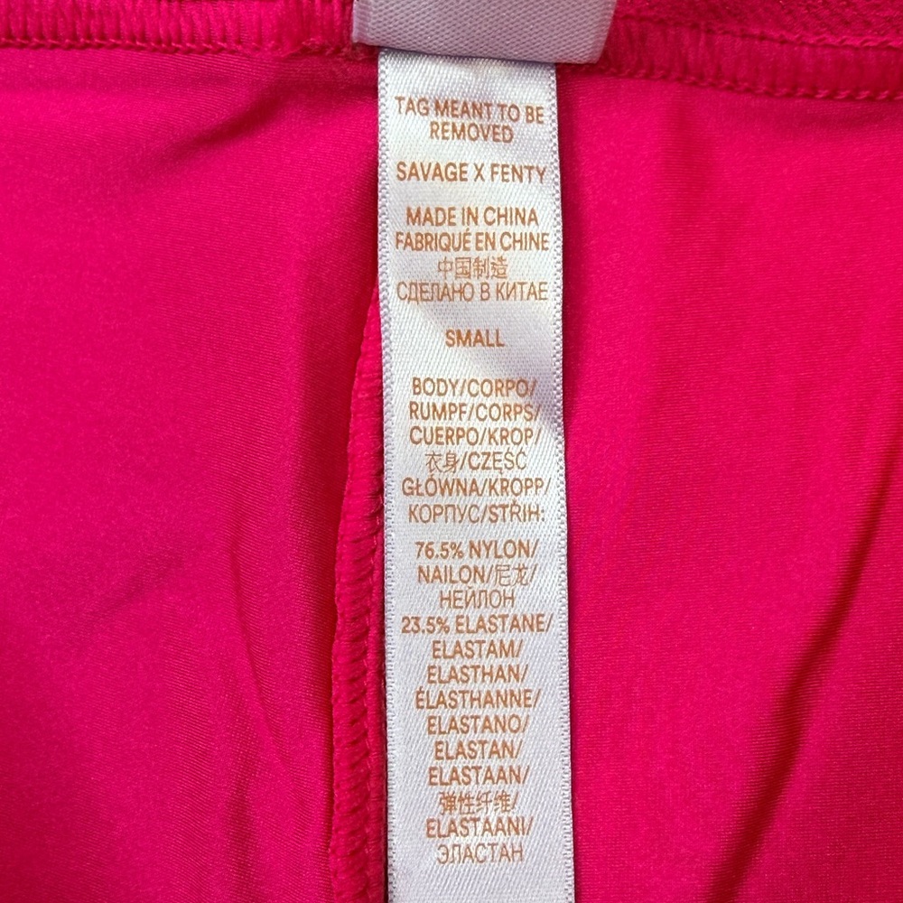Pink Leggings Athleisure Savage X Fenty Sports Casual Lounge Pants Active Wear - Picture 15 of 17